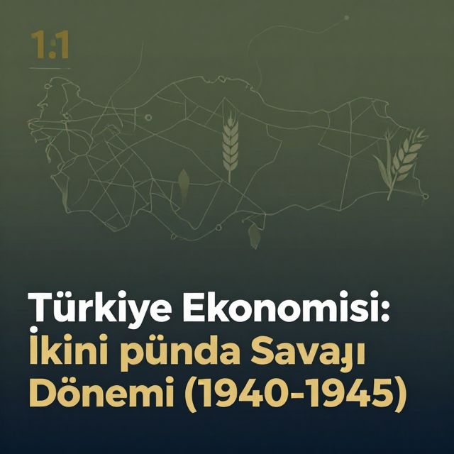 Türkiye Ekonomisi: İkinci Dünya Savaşı Dönemi (1940-1945)