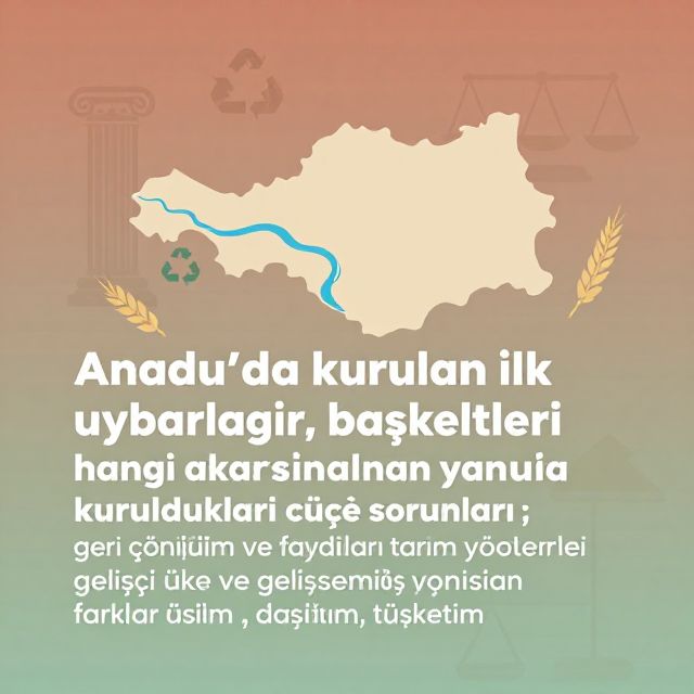Anadolu'dan Ekonomiye: Tarih, Çevre ve Tarım