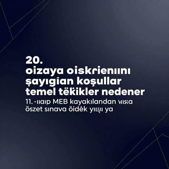 20. Yüzyıl Felsefesi: Ortaya Çıkışı ve Temel Özellikleri