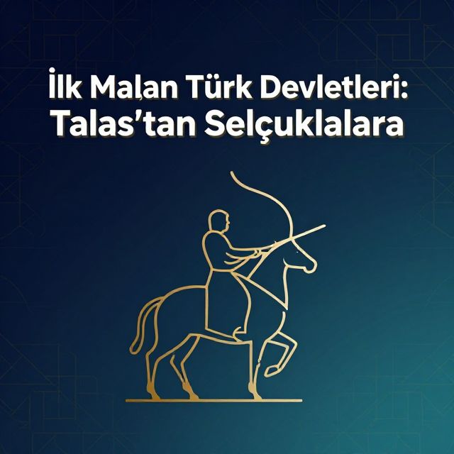 İlk Müslüman Türk Devletleri: Talas'tan Selçuklulara