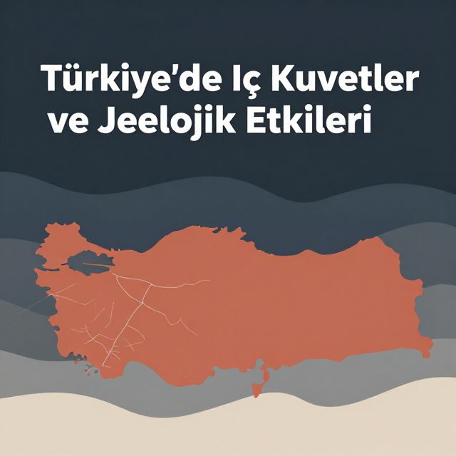 Türkiye'de İç Kuvvetler ve Jeolojik Etkileri