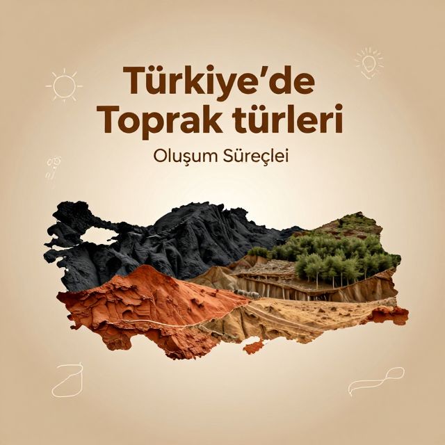 Türkiye'deki Toprak Türleri ve Oluşum Süreçleri