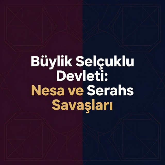 Büyük Selçuklu Devleti: Nesa ve Serahs Savaşları