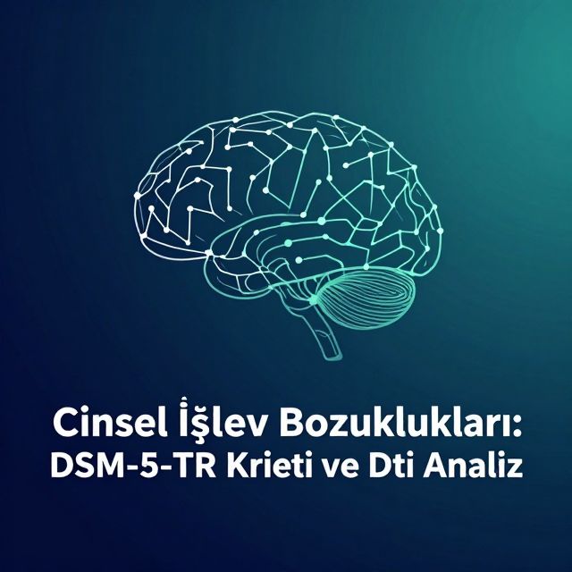 Cinsel İşlev Bozuklukları: DSM-5-TR Kriterleri ve Detaylı Analiz
