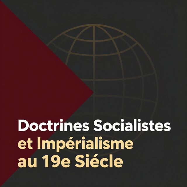 Doctrines Socialistes et Impérialisme au 19e Siècle
