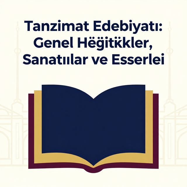 Tanzimat Edebiyatı: Genel Özellikler, Sanatçılar ve Eserleri
