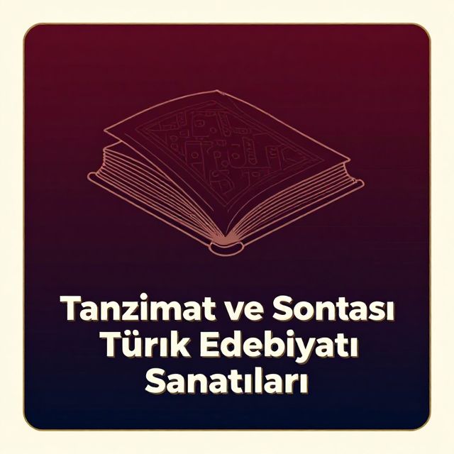 Tanzimat ve Sonrası Türk Edebiyatı Sanatçıları