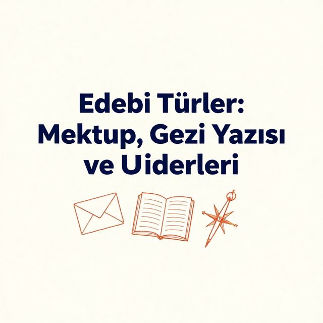 Edebi Türler: Mektup, Gezi Yazısı ve Diğerleri