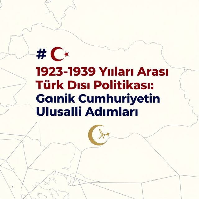 1923-1939 Yılları Arası Türk Dış Politikası