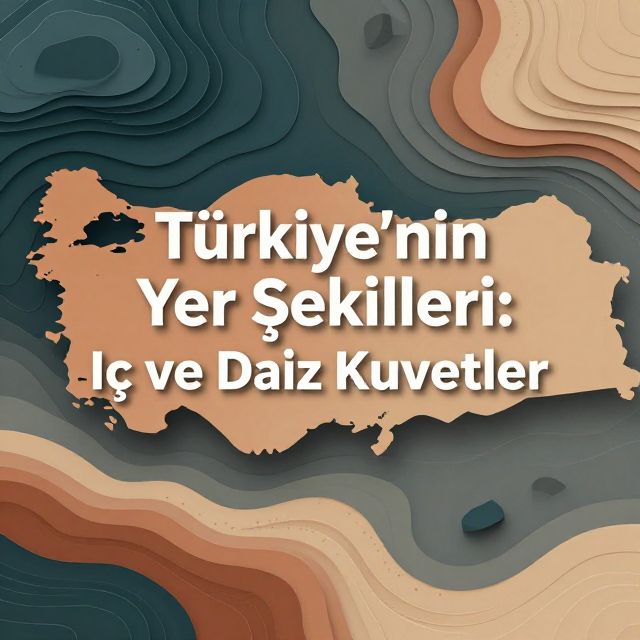Türkiye'nin Yer Şekilleri: İç ve Dış Kuvvetler