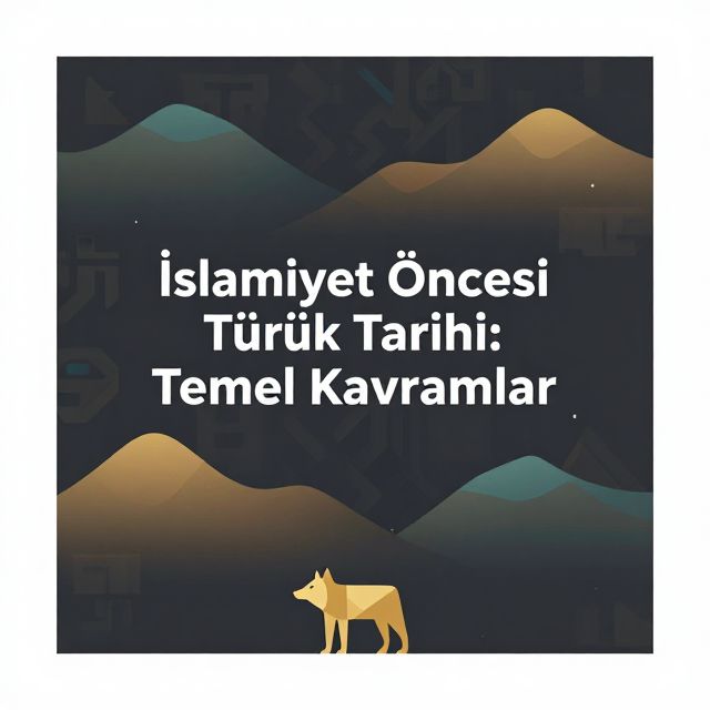 İslamiyet Öncesi Türk Tarihi: Temel Kavramlar