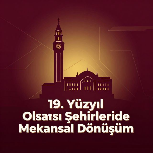 19. Yüzyıl Osmanlı Şehirlerinde Mekansal Dönüşüm