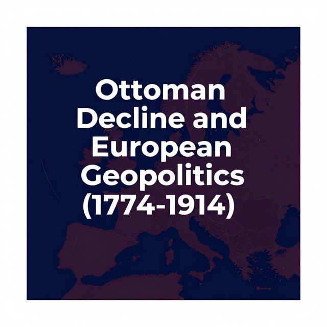 Ottoman Decline and European Geopolitics (1774-1914)