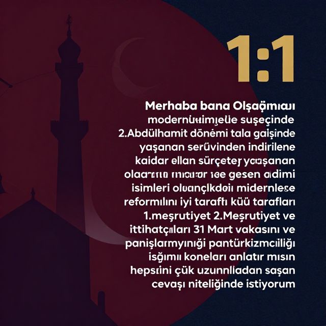 II. Abdülhamid Dönemi: Modernleşme ve Değişim