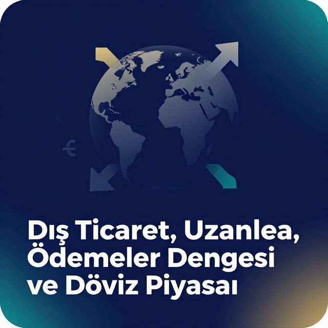 Dış Ticaret, Uzmanlaşma, Ödemeler Dengesi ve Döviz Piyasası
