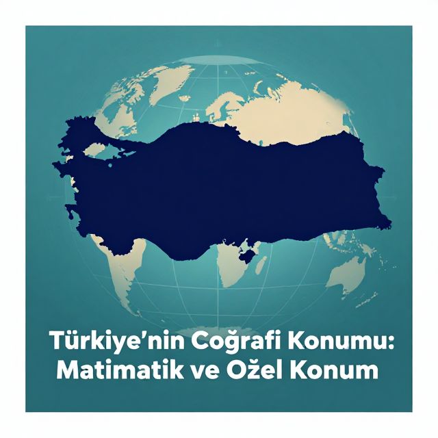 Türkiye'nin Coğrafi Konumu: Matematik ve Özel Konum