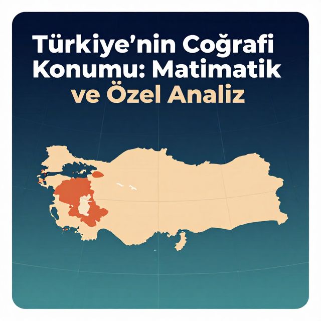 Türkiye'nin Coğrafi Konumu: Matematik ve Özel Analiz