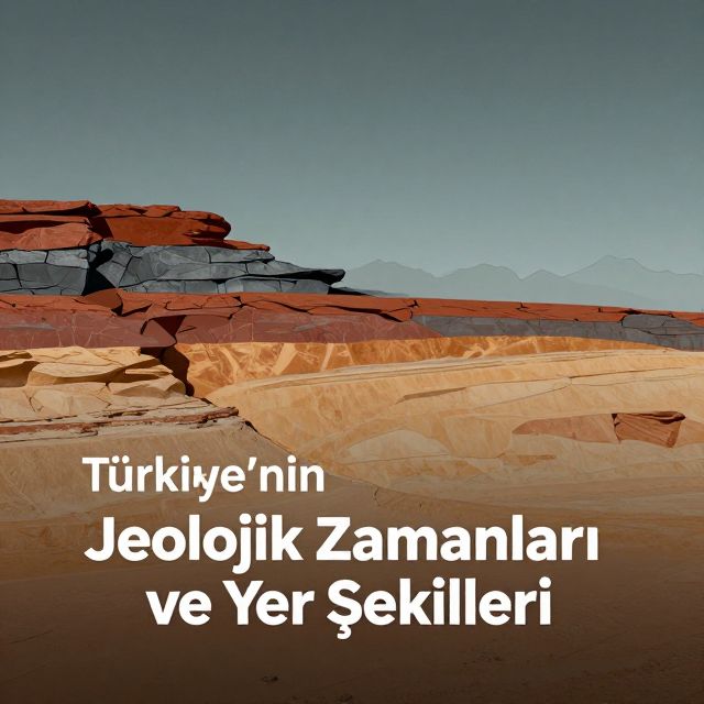 Türkiye'nin Jeolojik Zamanları ve Yer Şekilleri