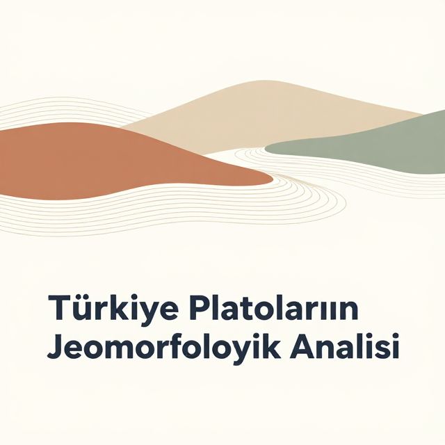 Türkiye Platolarının Jeomorfolojik Analizi