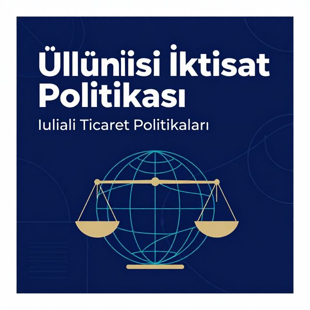 Uluslararası İktisat Politikaları ve Temel Kavramlar