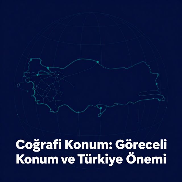 Coğrafi Konum: Göreceli Konum ve Türkiye İçin Önemi
