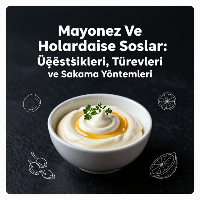 Mayonez ve Hollandaise Soslar: Özellikleri ve Türevleri