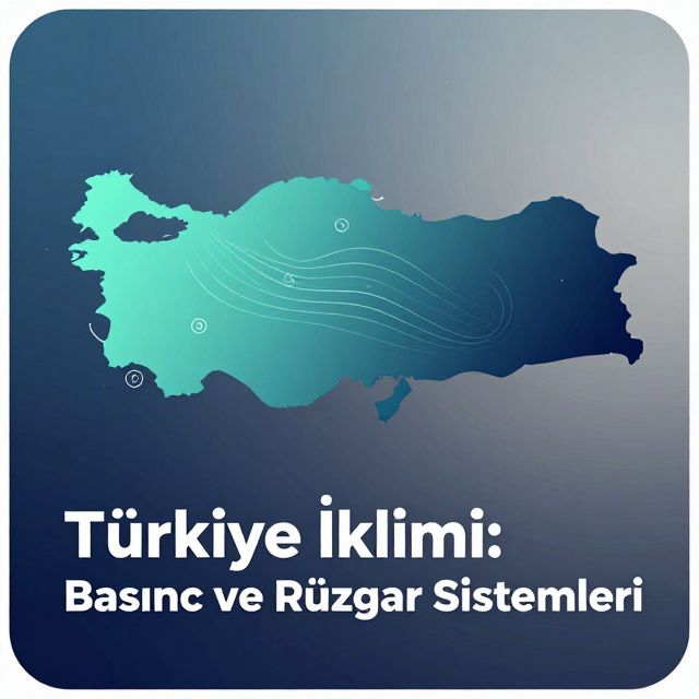 Türkiye İklimi: Basınç ve Rüzgar Sistemleri
