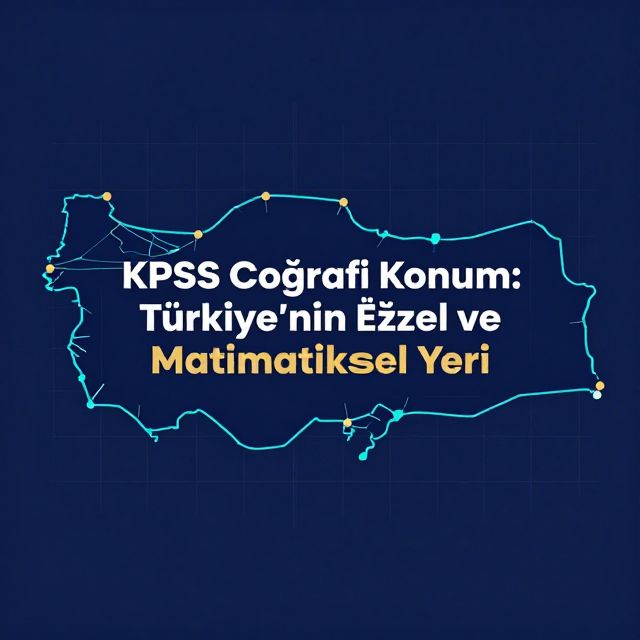 KPSS Coğrafi Konum: Türkiye'nin Özel ve Matematiksel Yeri