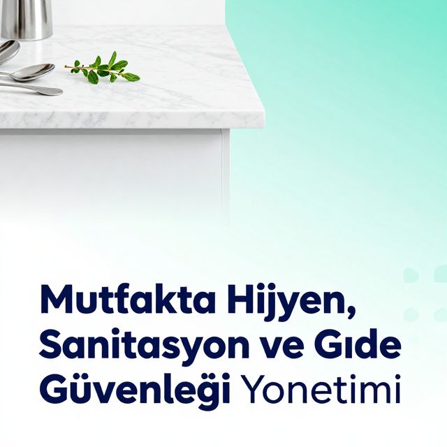 Mutfakta Hijyen, Sanitasyon ve Gıda Güvenliği Yönetimi