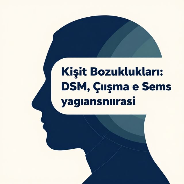 Kişilik Bozuklukları: DSM, Çalışma ve Seans Yapılandırması
