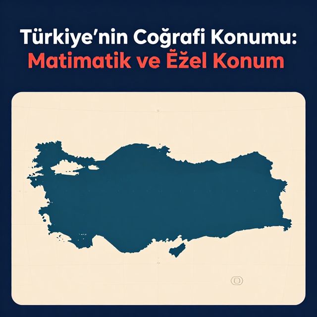 Türkiye'nin Coğrafi Konumu: Matematik ve Özel Konum