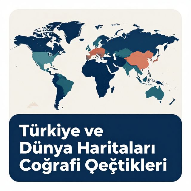Türkiye ve Dünya Haritaları Coğrafi Özellikleri