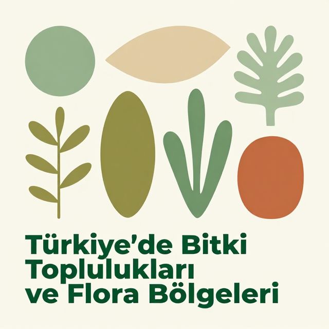 Türkiye'deki Bitki Toplulukları ve Flora Bölgeleri