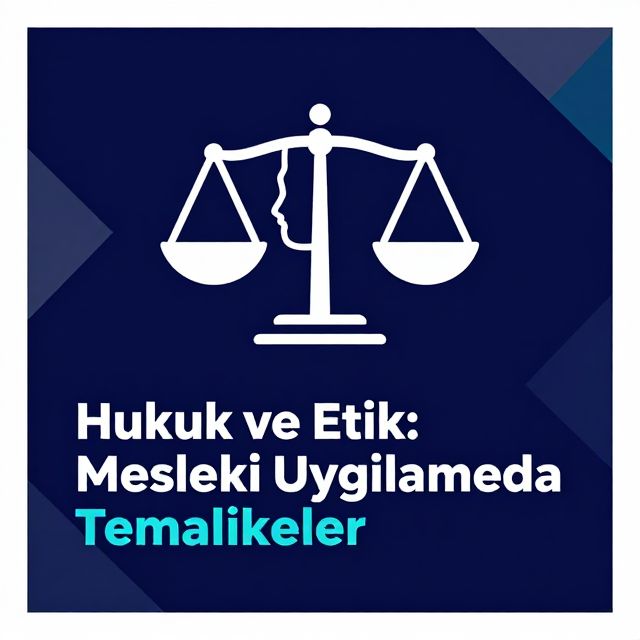 Hukuk ve Etik: Mesleki Uygulamada Temel İlkeler