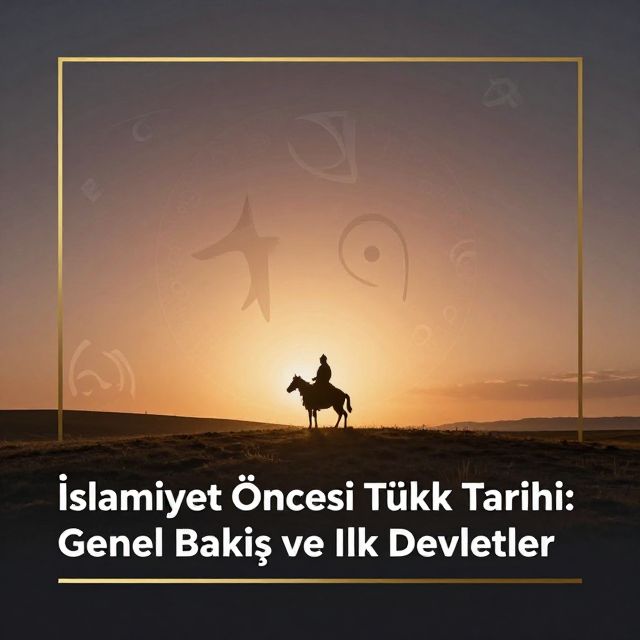 İslamiyet Öncesi Türk Tarihi: Genel Bakış ve İlk Devletler