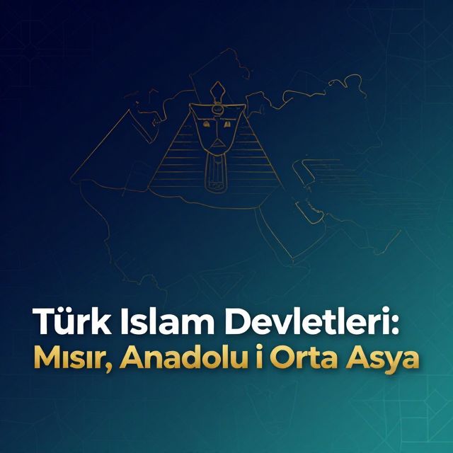 Türk İslam Devletleri: Mısır, Anadolu ve Orta Asya