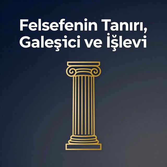 Felsefenin Tanımı, Gelişimi ve İşlevleri