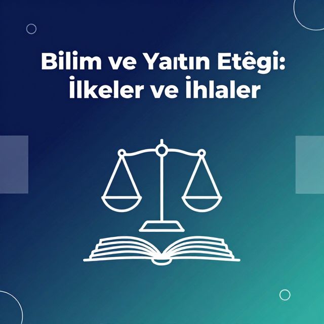 Bilim ve Yayın Etiği: İlkeler ve İhlaller