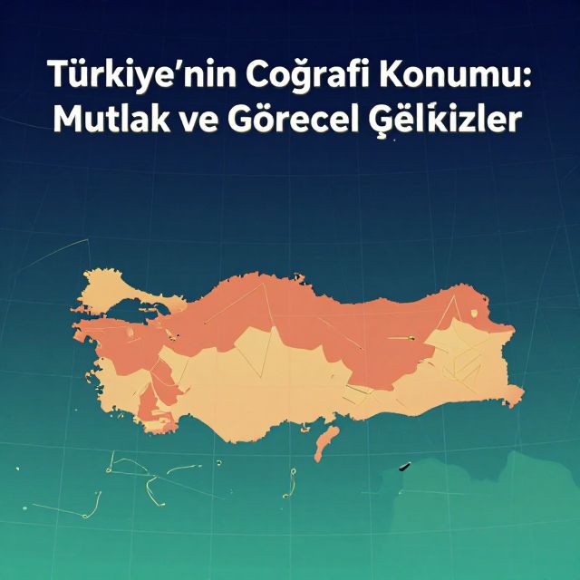 Türkiye'nin Coğrafi Konumu: Mutlak ve Göreceli Özellikler