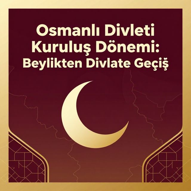Osmanlı Devleti Kuruluş Dönemi: Beylikten Devlete Geçiş