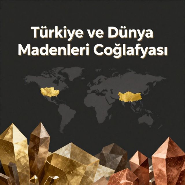Türkiye ve Dünya Madenleri Coğrafyası