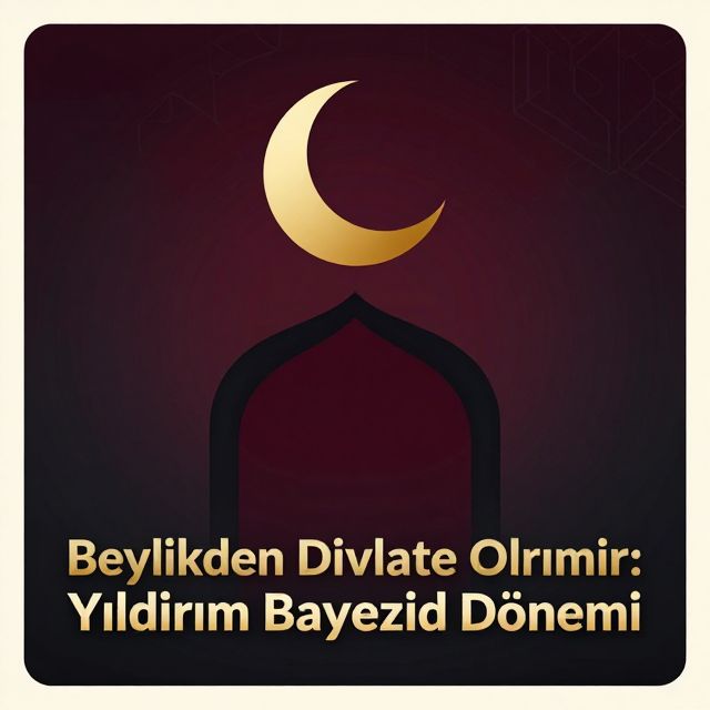 Beylikten Devlete Osmanlı: Yıldırım Bayezid Dönemi