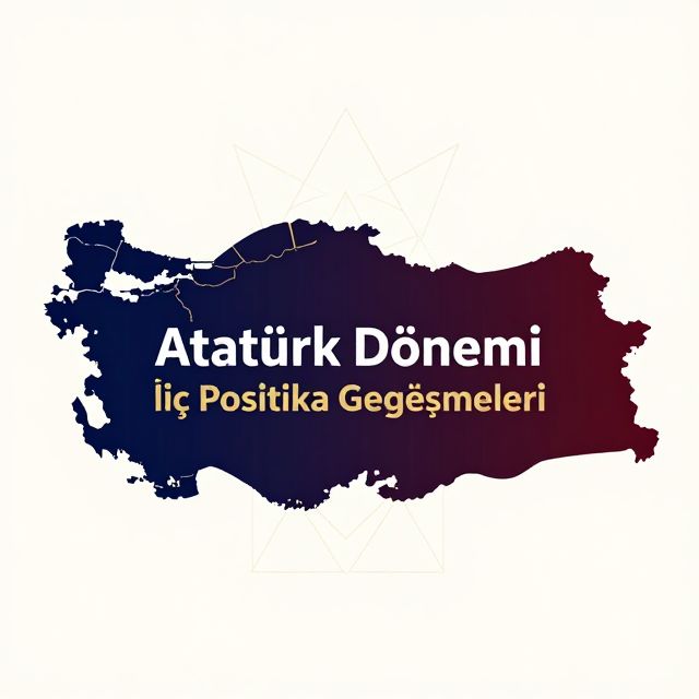 Atatürk Dönemi İç Politika Gelişmeleri