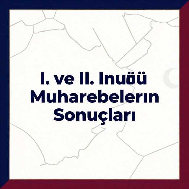 I. ve II. İnönü Muharebelerinin Sonuçları