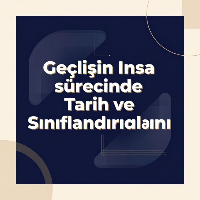Geçmişin İnşa Sürecinde Tarih ve Sınıflandırılması