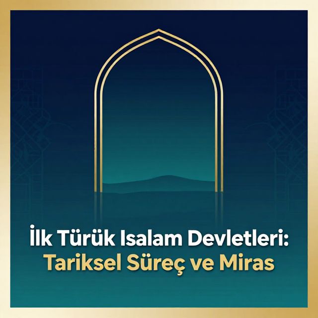 İlk Türk İslam Devletleri: Tarihsel Süreç ve Miras