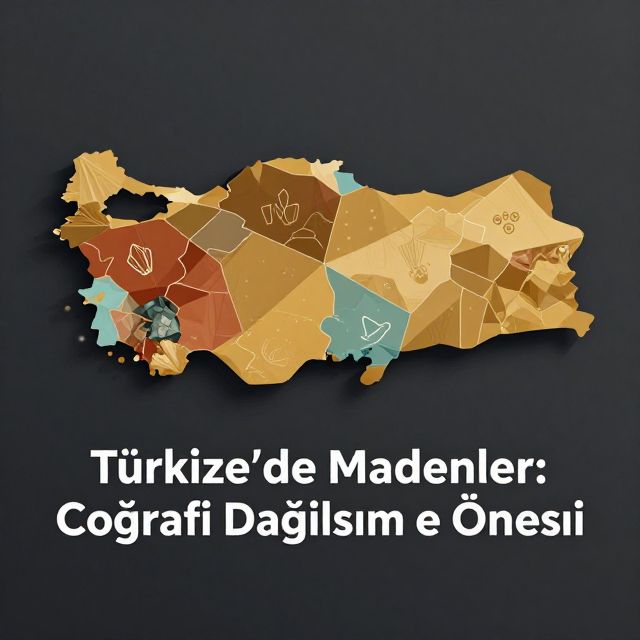 Türkiye'de Madenler: Coğrafi Dağılım ve Önemi