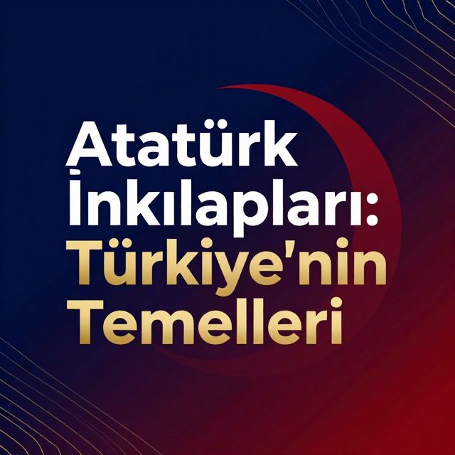 Atatürk İnkılapları: Modern Türkiye'nin Temelleri