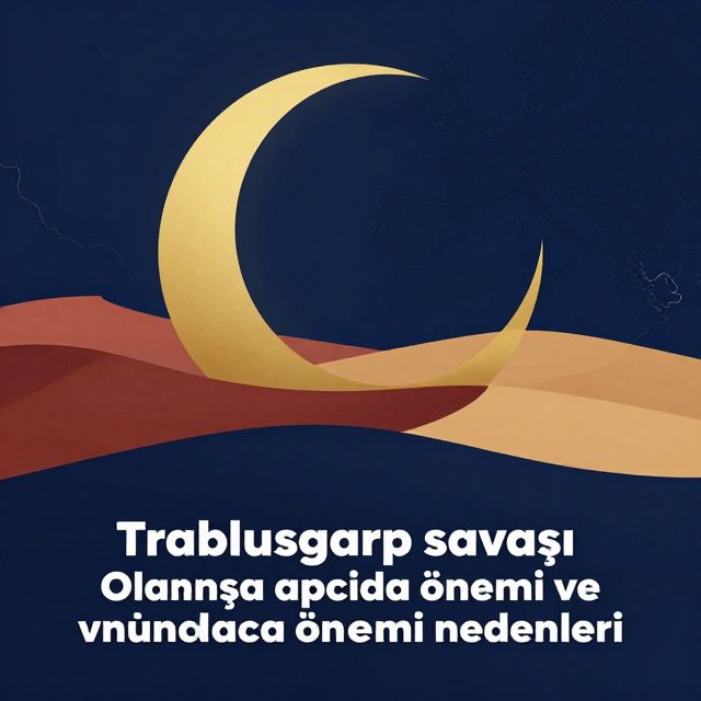Trablusgarp Savaşı: Osmanlı ve Dünya İçin Önemi