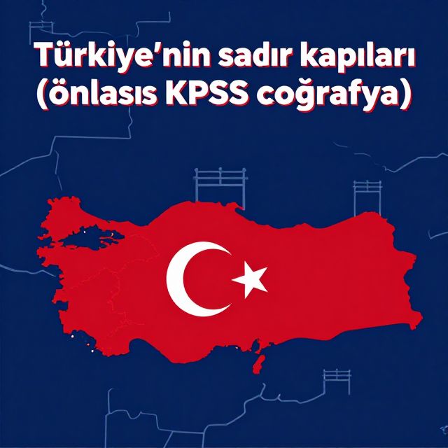 Türkiye'nin Sınır Kapıları: KPSS Coğrafya Rehberi